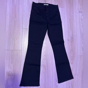 Levi's Women's High Rise Bootcut Black Jeans size 30